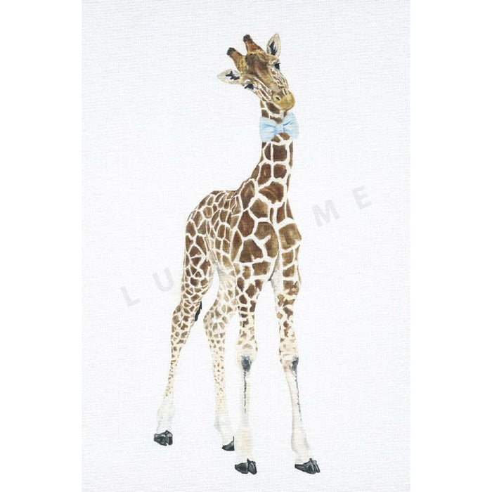 GEORGE THE GIRAFFE CALF Print Lucy & Me