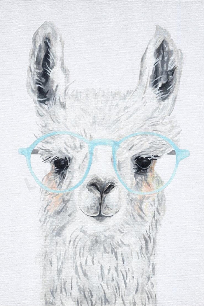 JACK THE LLAMA Print Lucy & Me