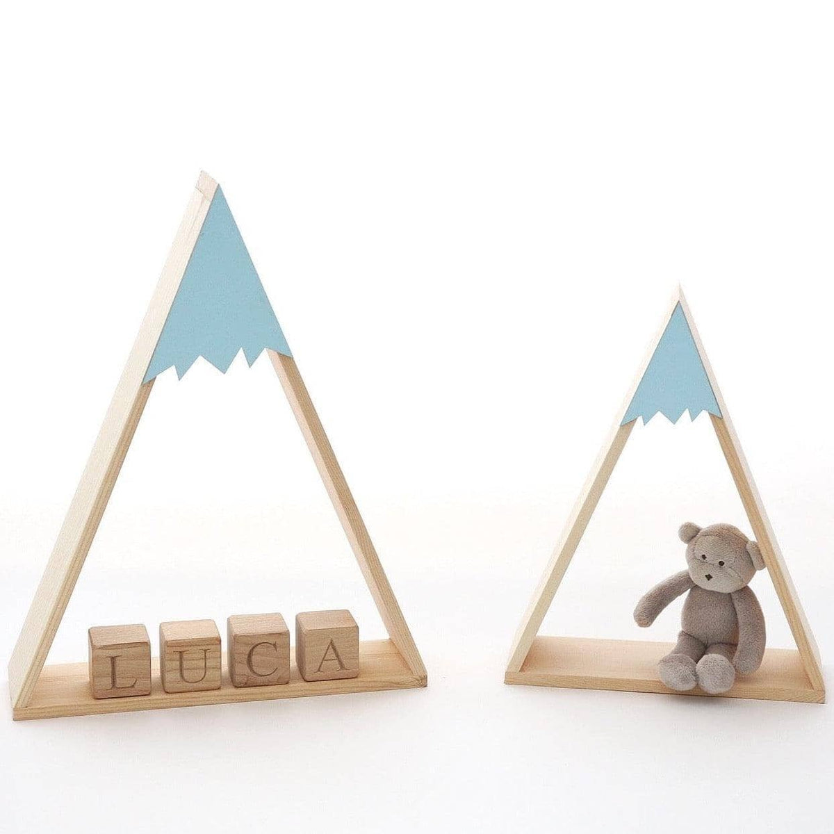 MOUNTAIN SHELF SET BLUE Shelf Lucy & Me