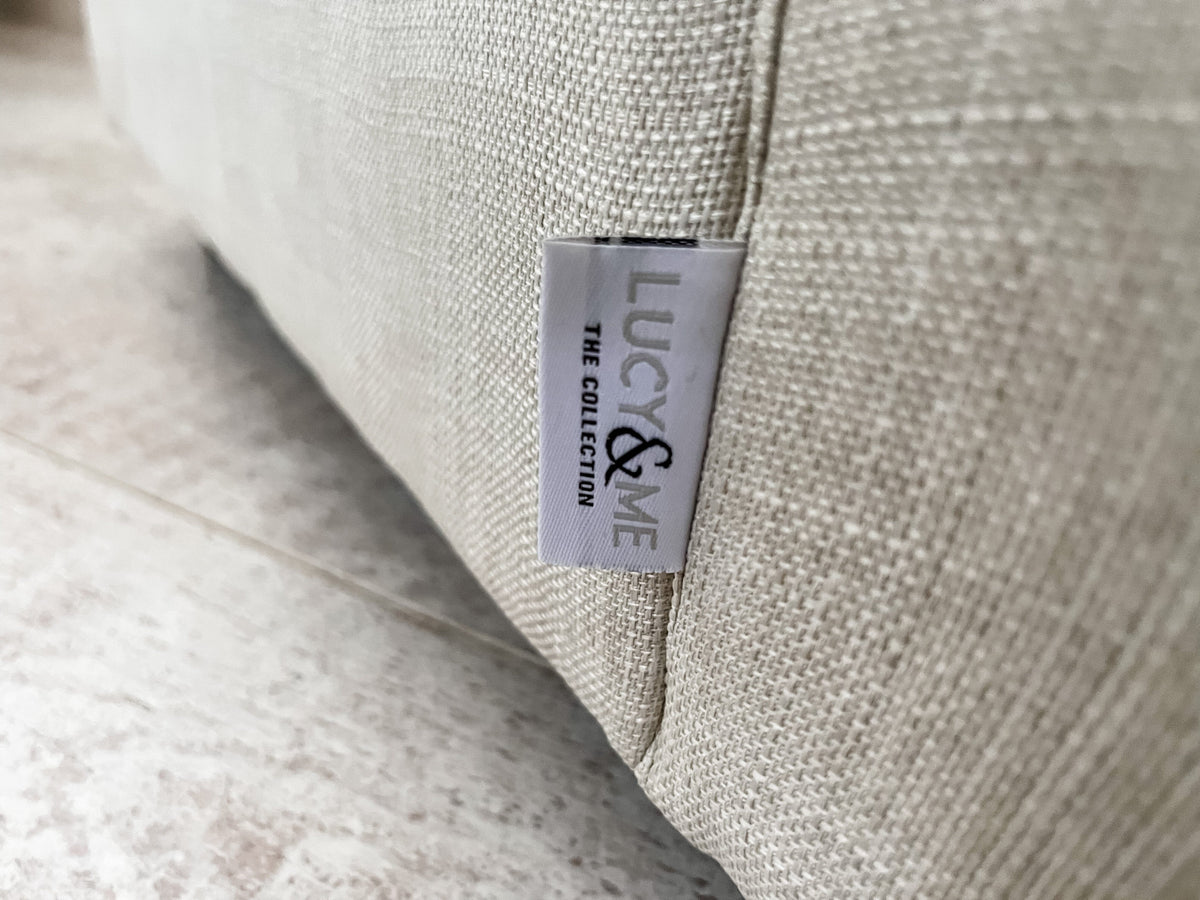THE ZACHARY ARMCHAIR BEIGE Furniture Lucy & Me