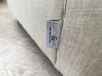 THE ZACHARY ARMCHAIR BEIGE Furniture Lucy & Me