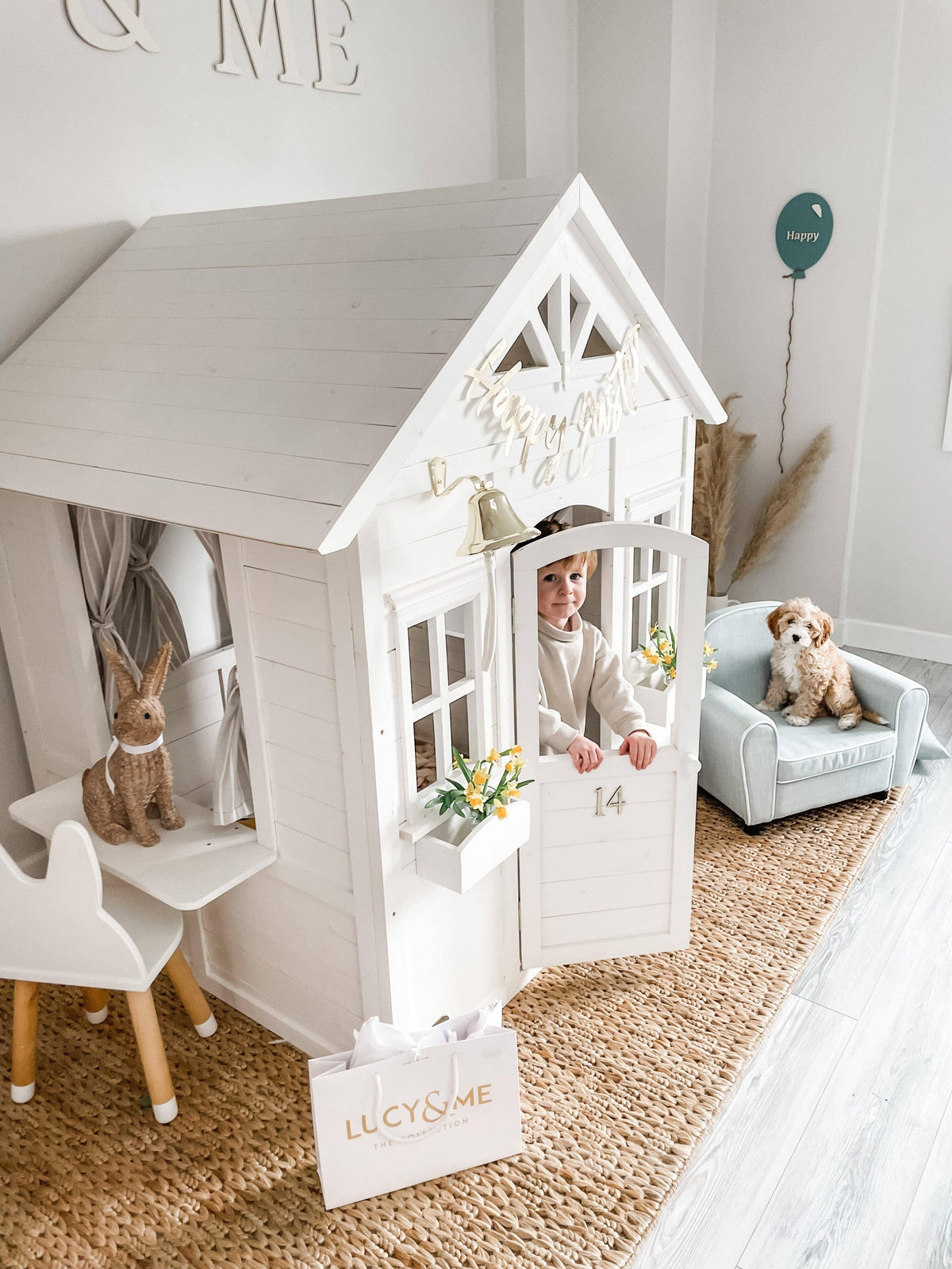 WOODEN PLAYHOUSE Furniture Lucy & Me