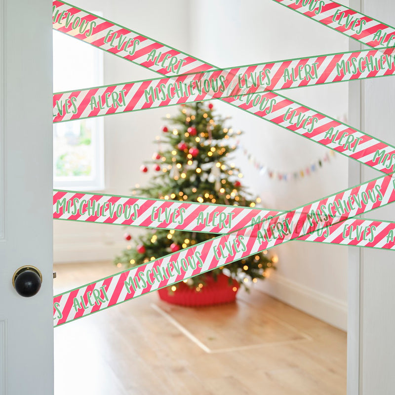 Elf Caution Tape - Novelty Christmas