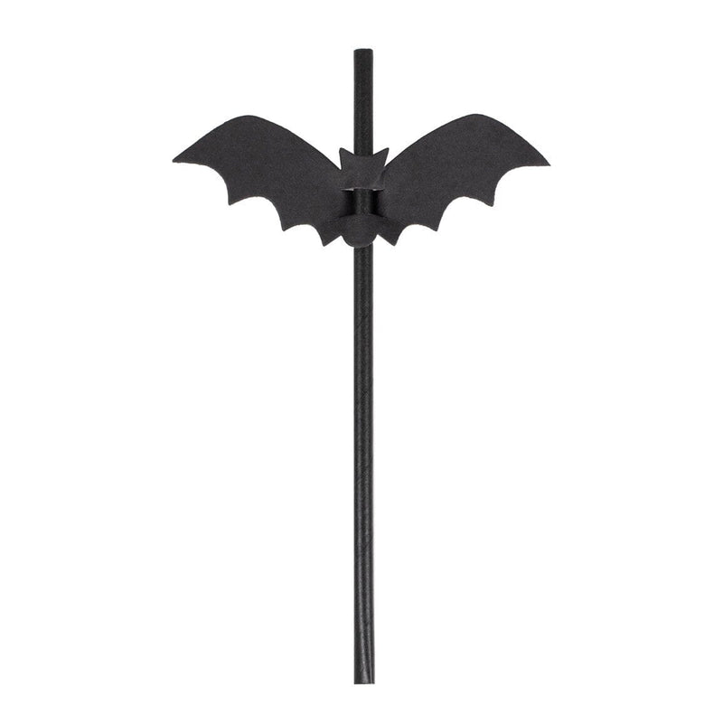 Bat Halloween Paper Straws Lucy & Me 