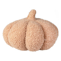 Medium Orange Boucle Pumpkin Cushion Decoration Lucy & Me 