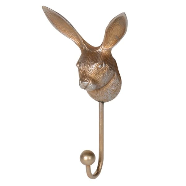 Metal Hare Coat Hook Accessories Lucy & Me 