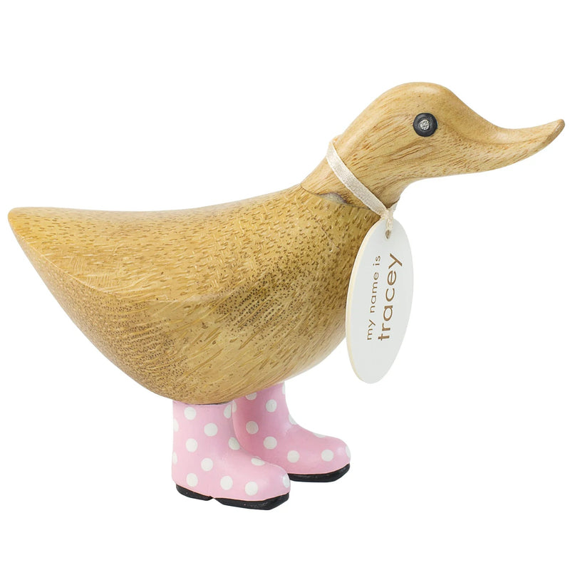WOODEN DUCKY Lucy & Me Pink 