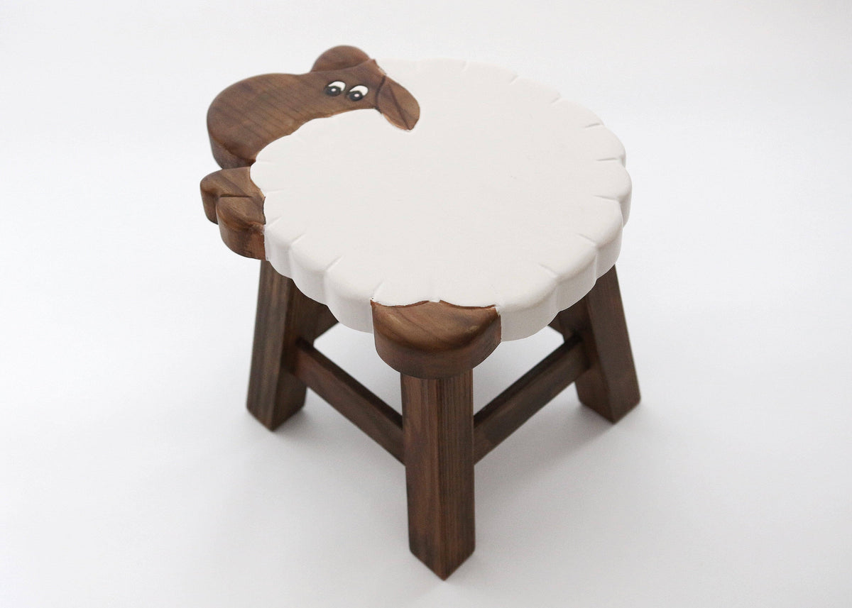 WOODEN SHEEP STOOL Lucy & Me 